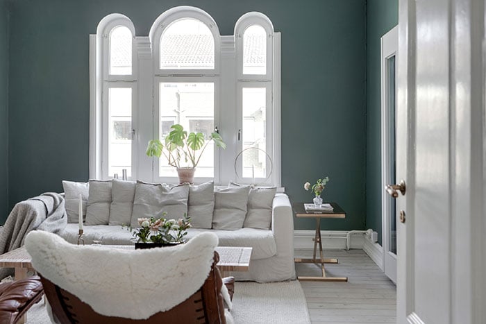 Lägenhet inköpt med ett första bolån, en milstolpe i boendelivet