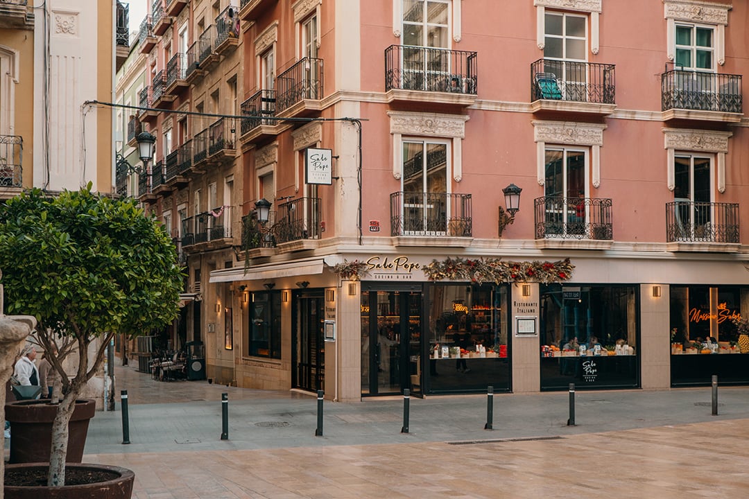 stadskvarter i spanien